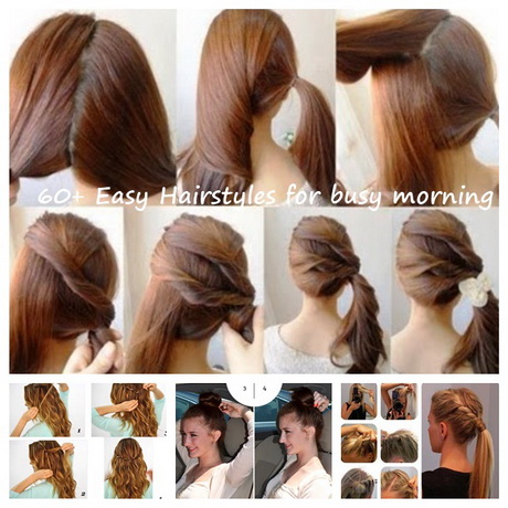 easy-hair-styles-79_17 Прости прически